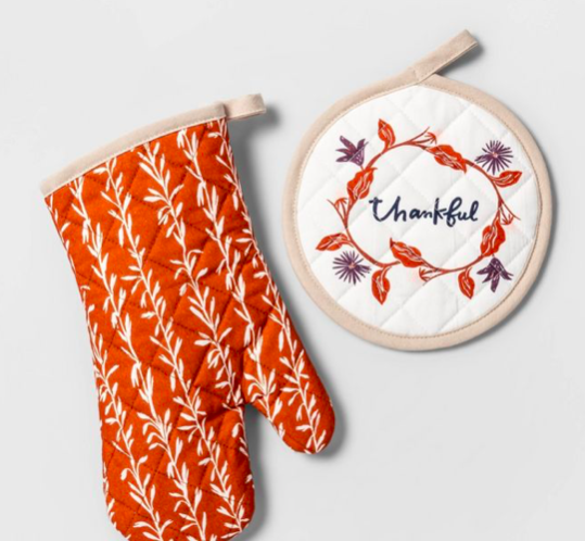 Potholder And Mitt