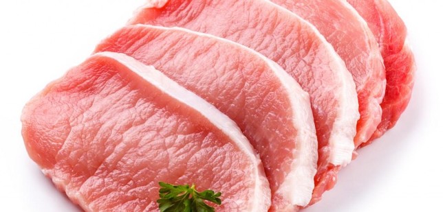 Raw pork products