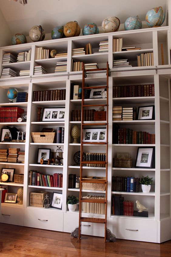 vertical bookshelves