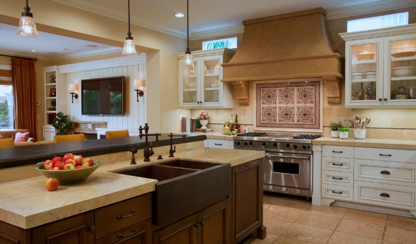 deco kitchen light over sink