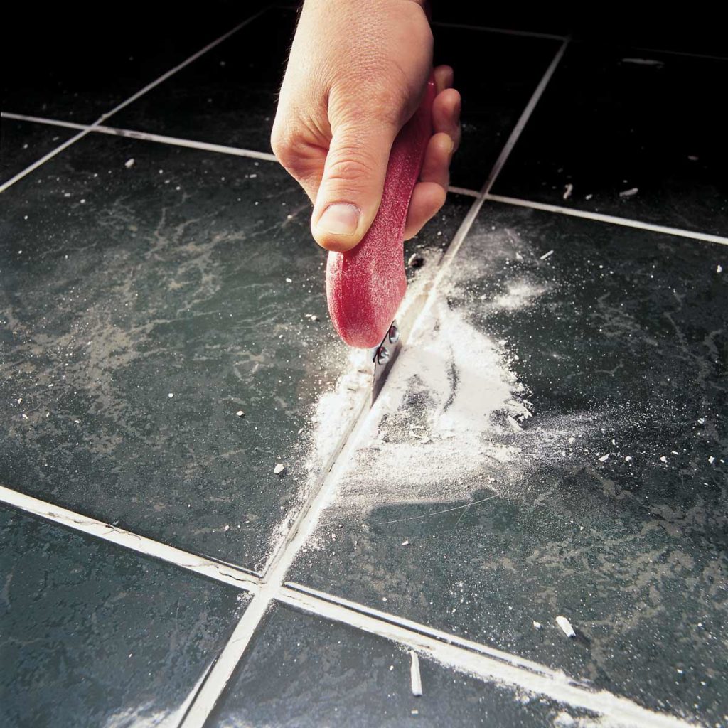 how to replace a broken floor tile uk