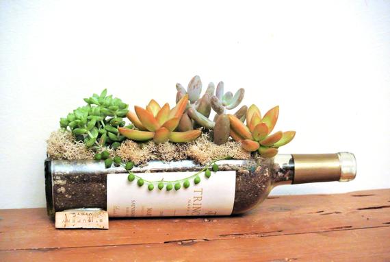 reuse wine bottles