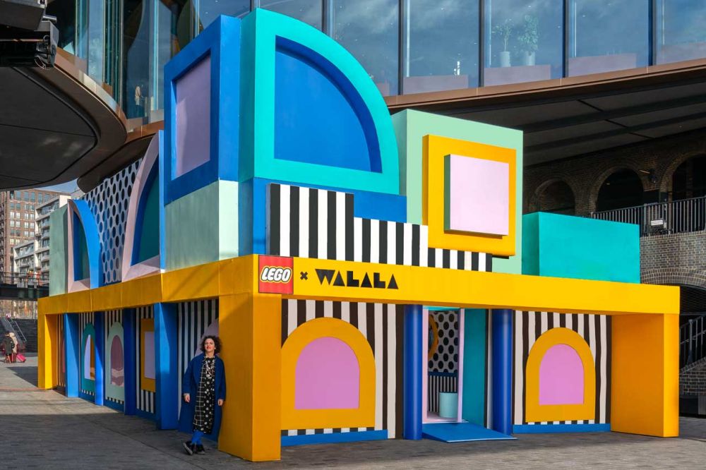 camille walala lego house of dots