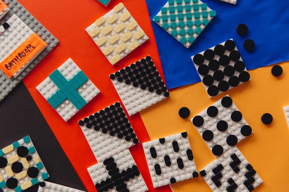 camille walala lego house of dots