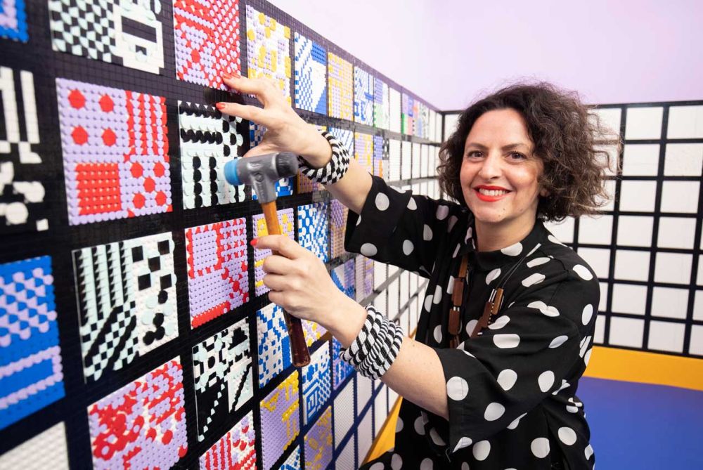 camille walala lego house of dots