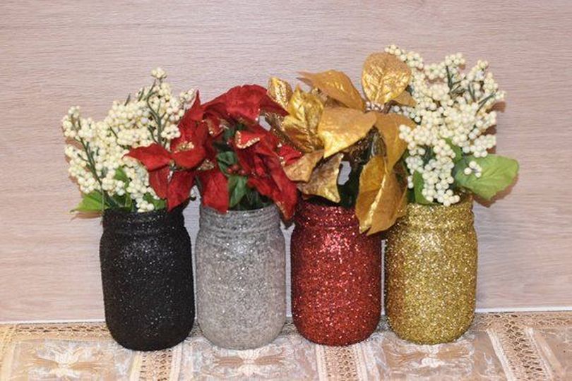 Sparkly Decor Arrangements