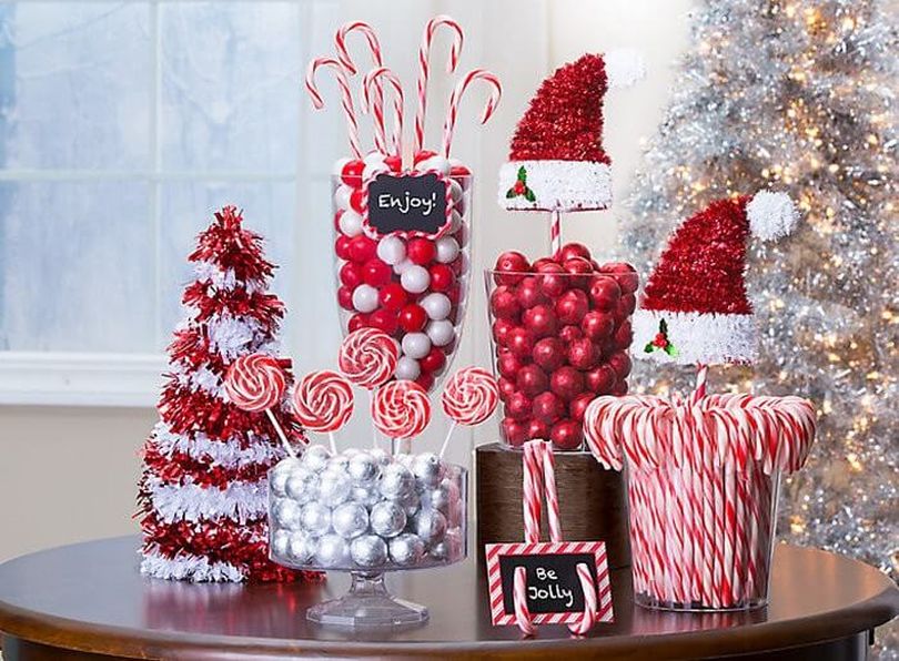 Candy Cane Decor Piece