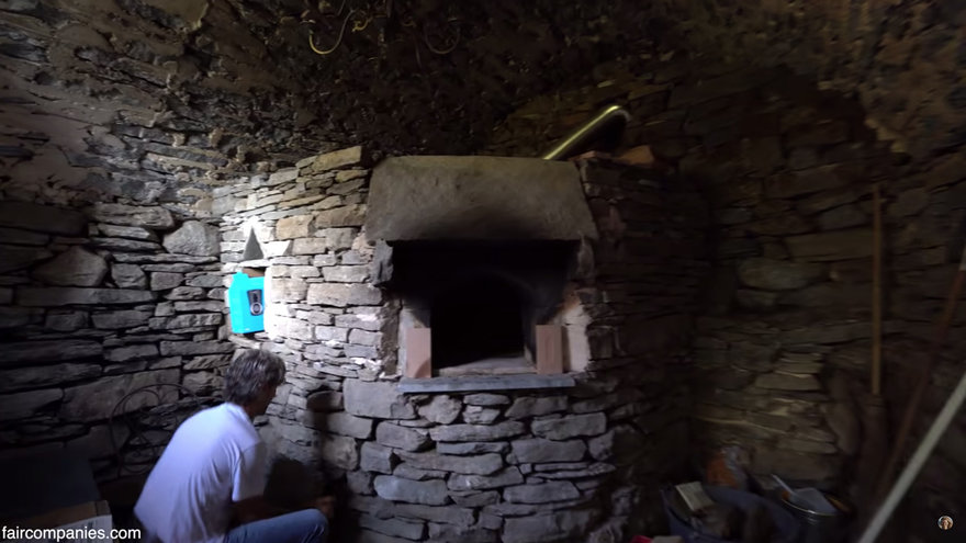 Couple Restores Stone Medieval Village