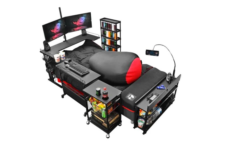 bauhutte gaming bed