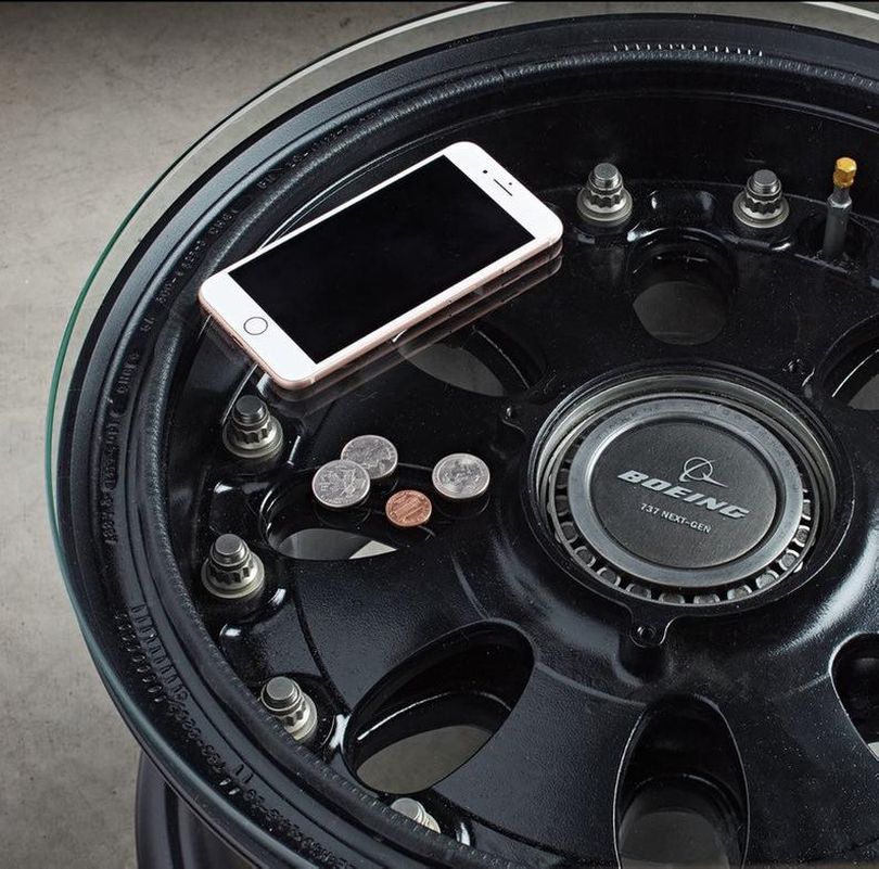 Boeing 737 Main Wheel Coffee Table