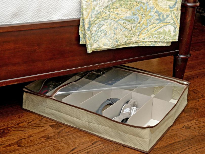 Plastic Organizers for Under-The-Bed Storage