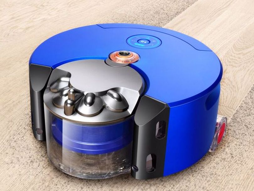 dyson 360 heurist robot vacuum cleaner blue