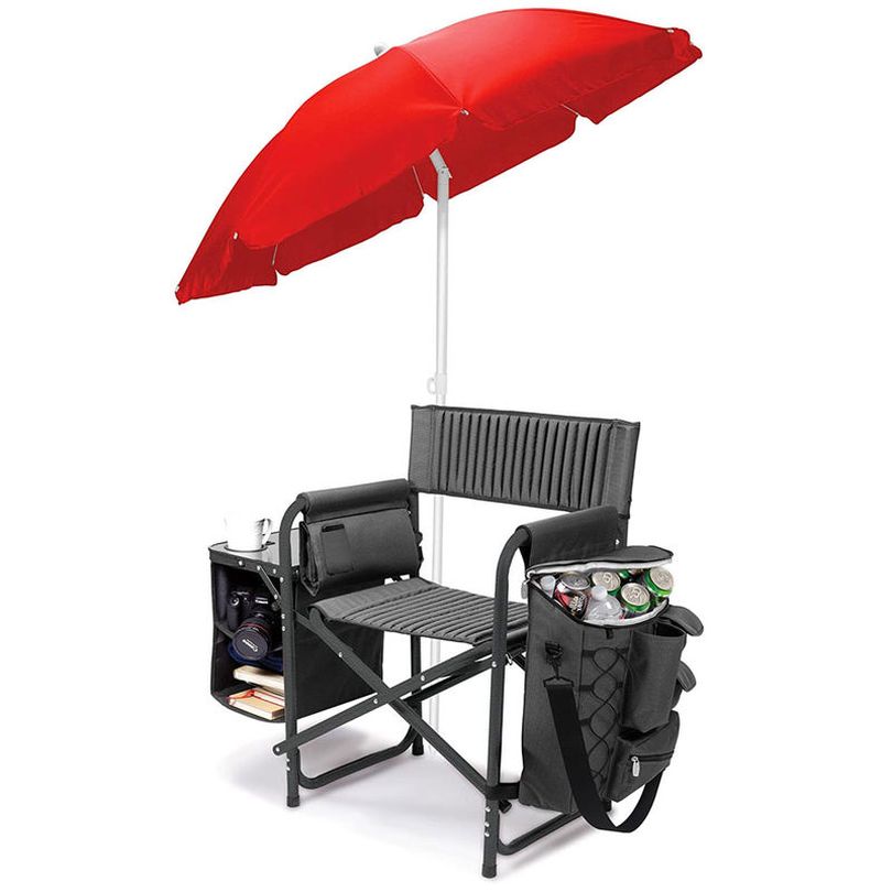 Oniva Fusion Portable Outdoor Backpack Chair With Accordion-Style Shelves