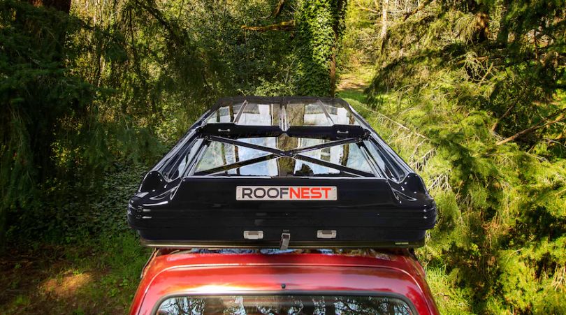 Roofnest Sparrow XL Rooftop Tent Maximizes Functionality for Campers ...