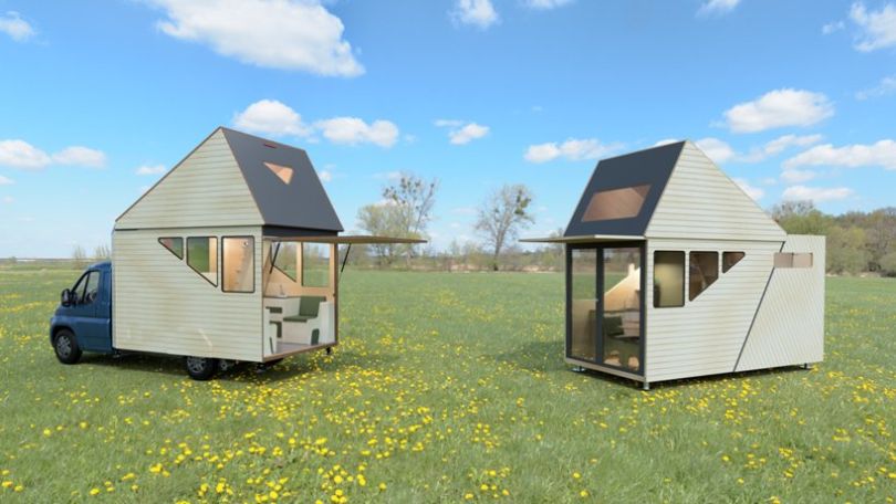 Haaks Two-Story Tiny House on Wheels