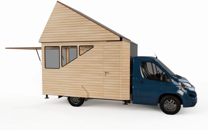 Haaks Two-Story Tiny House on Wheels