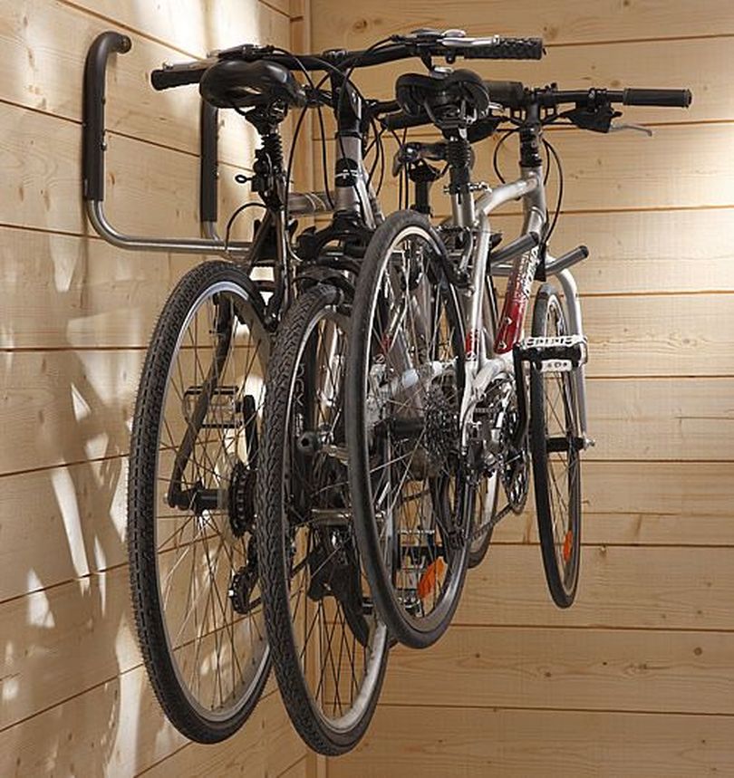 hooks to hang bicycles in garage