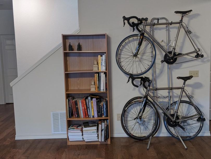 vertical bike storage