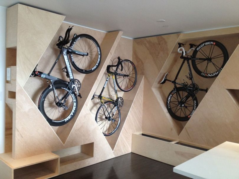 bike storage small garage