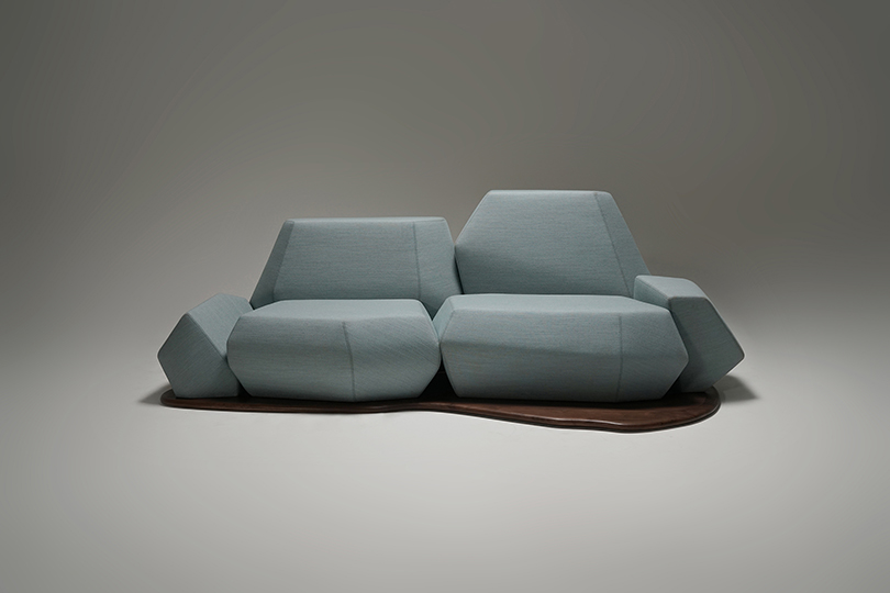 Fnji's Iceberg Sofa Gives Voice to Environmental Issues