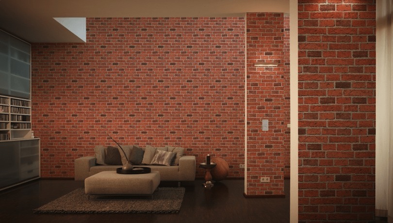 red brick wallpaper