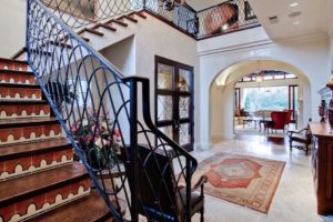 Amazing Staircase Designs With Steel or Wrought Iron Railings