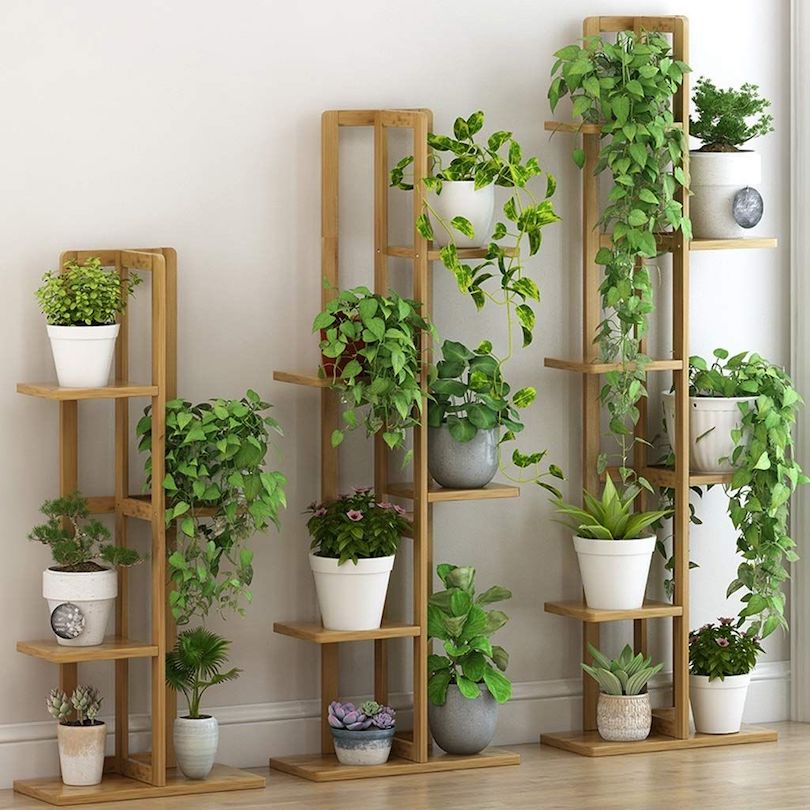 DIY Pot Rack Plant Stand