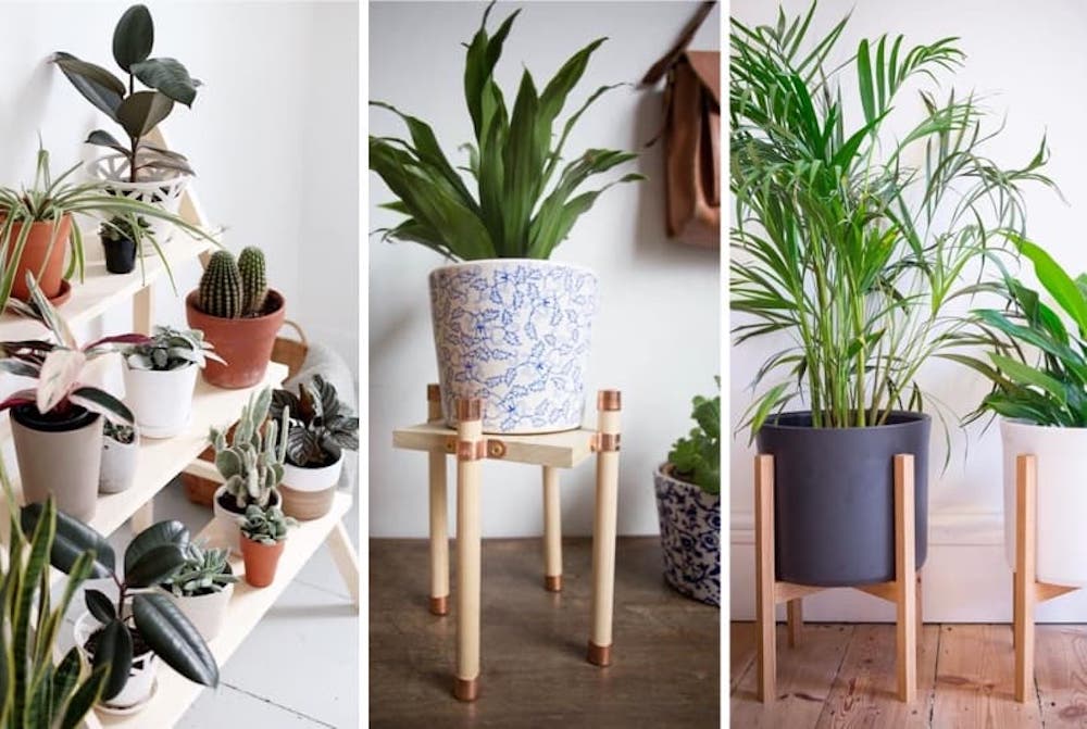 DIY Plant Stands to Bring Out Your Creative Side