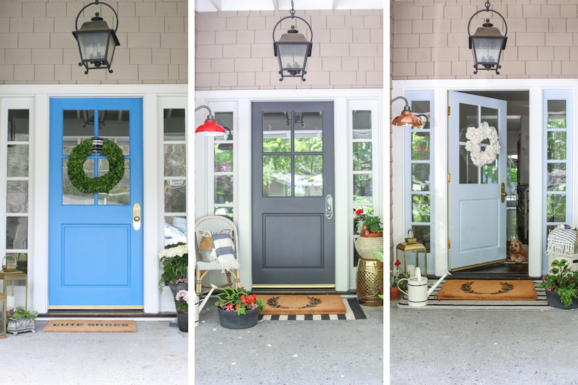 Paint your front door