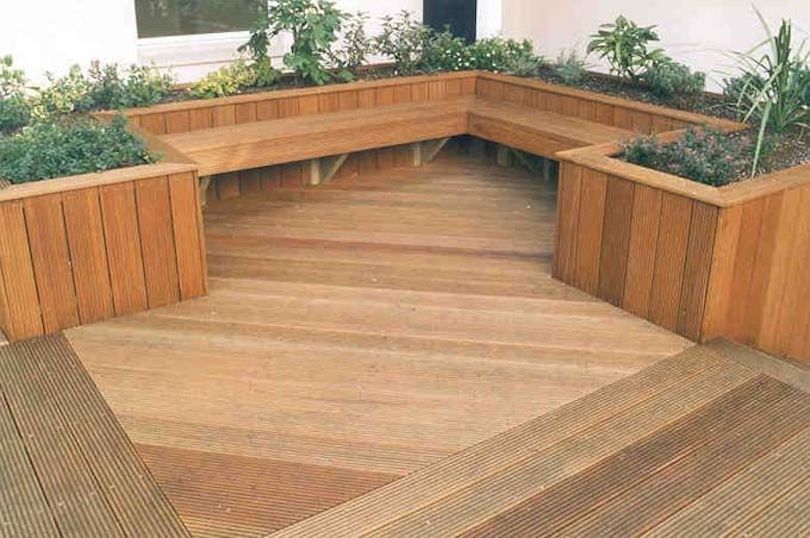 Double Duty Furniture and Affordable Decking
