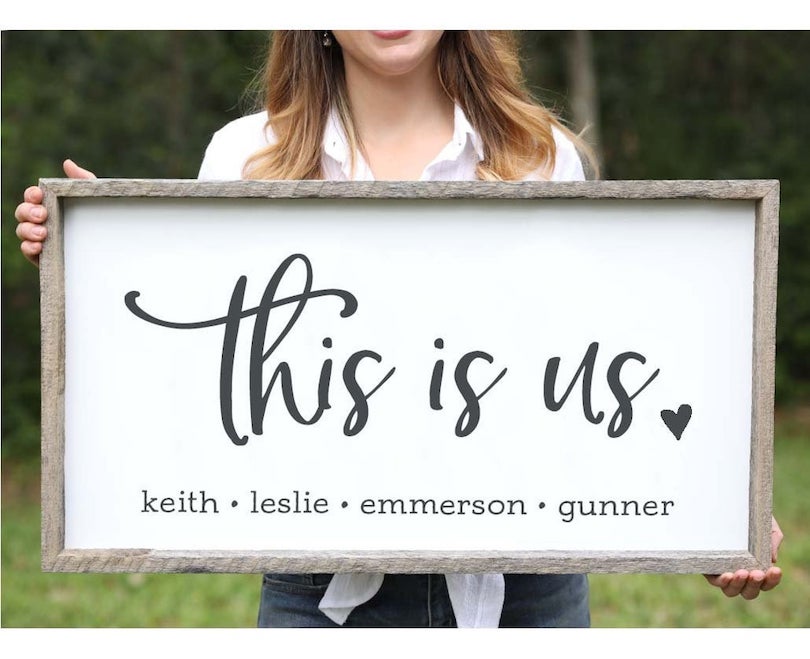 Knot & Nest Personalized Farmhouse Sign