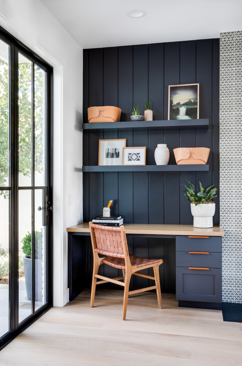 Turn Your Home Office Storage Into a Feature Wall