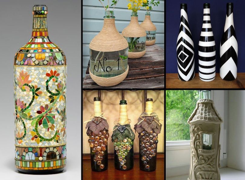 Recycled Glass Bottles