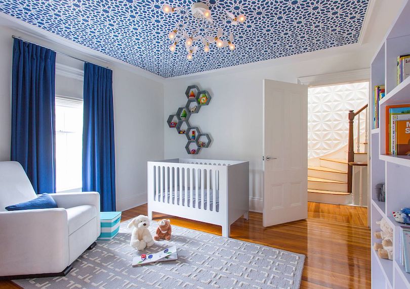 Wallpapered Ceilings - pep up Home