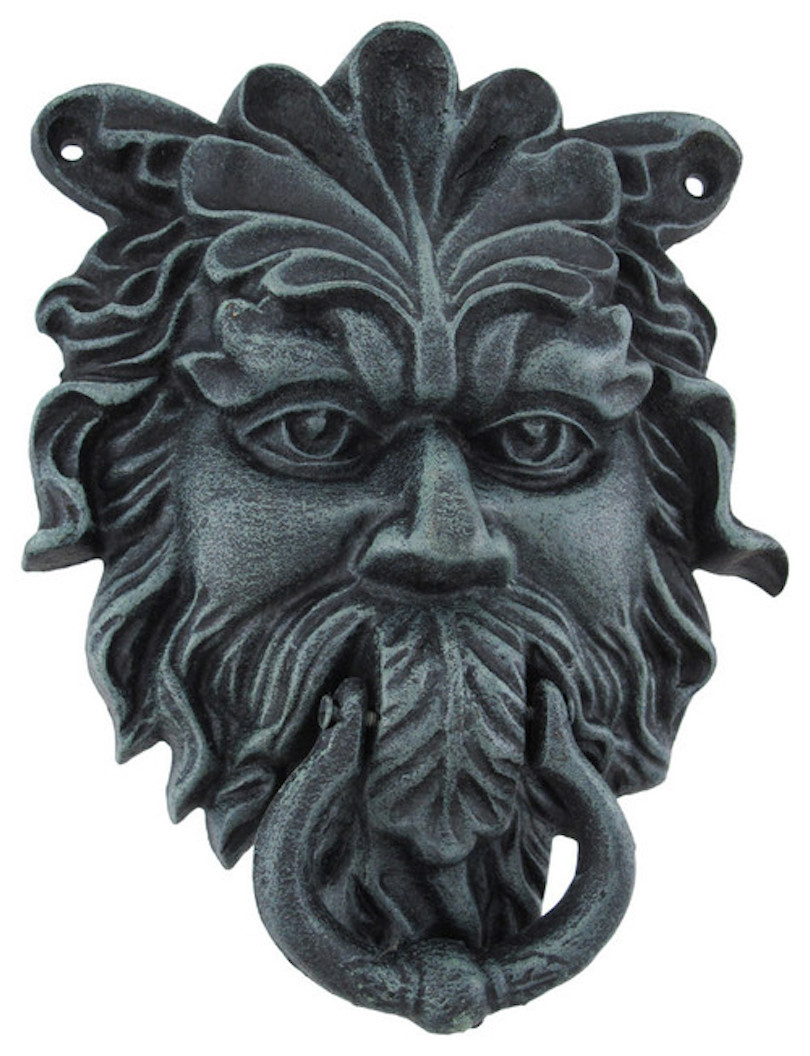 Pagan temple door knocker