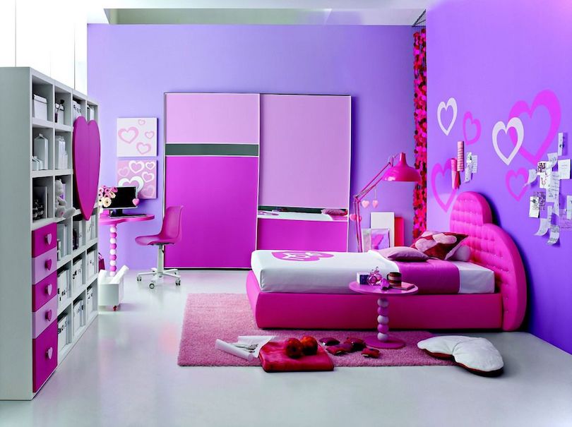 Purple and Pink - pictures of painted furniture - pep up home