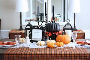 halloween dining table decor ideas