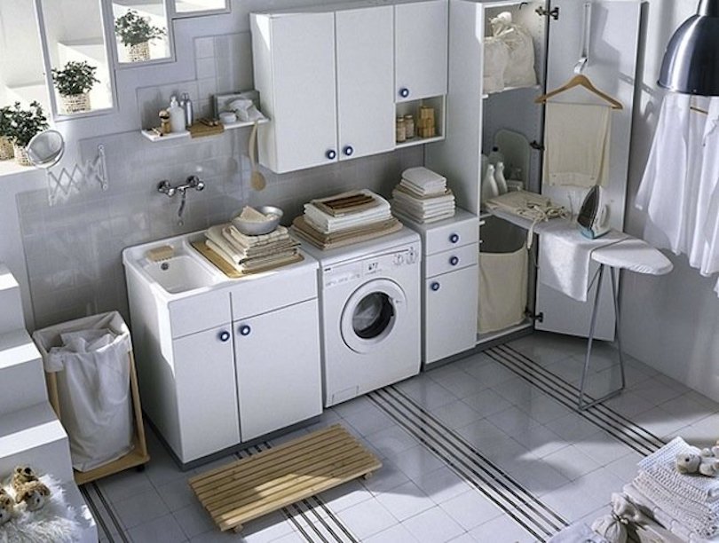 Maximize the existing laundry space