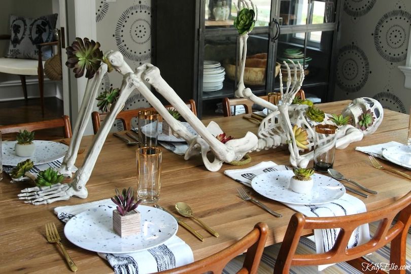 halloween dining table decor ideas