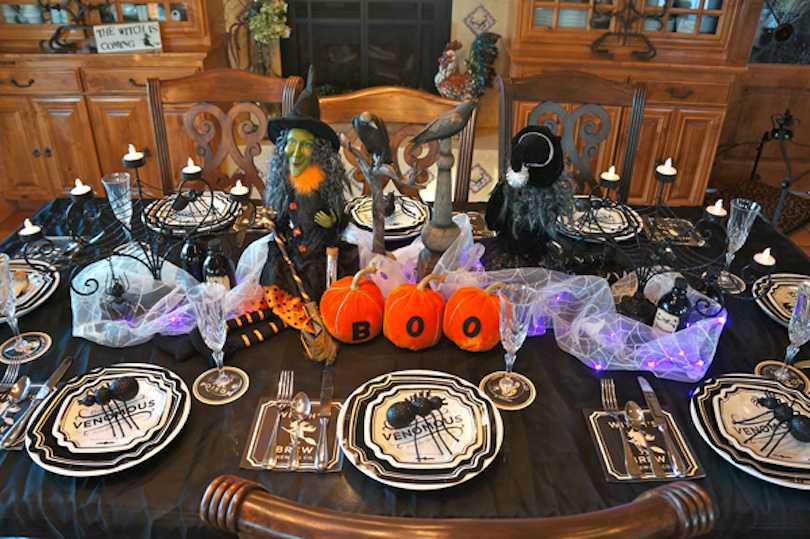 halloween dining table decor ideas