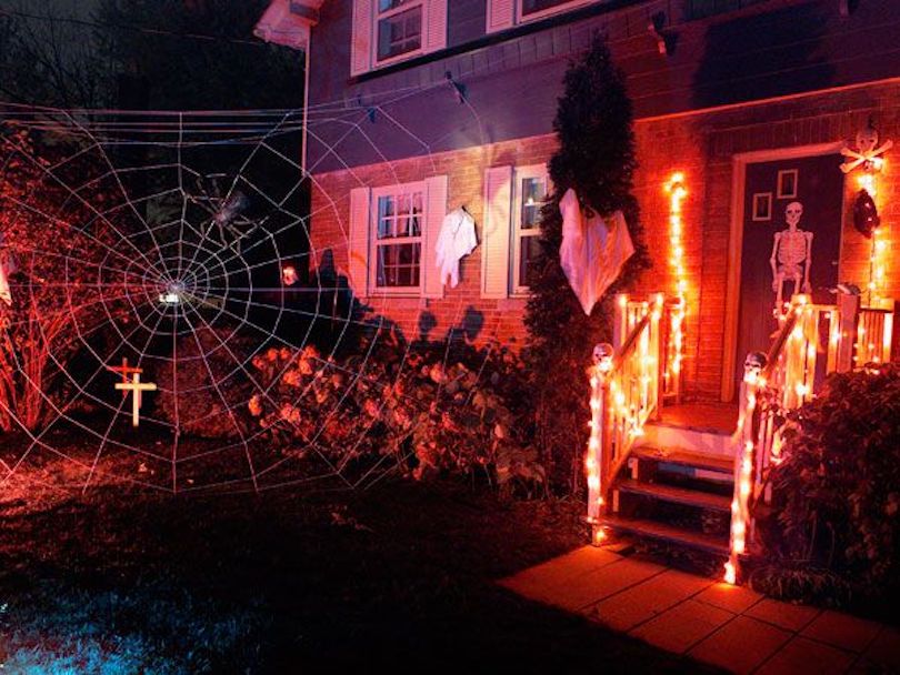 Outdoor Halloween Lighting For Decorations - halloween decoration ideas