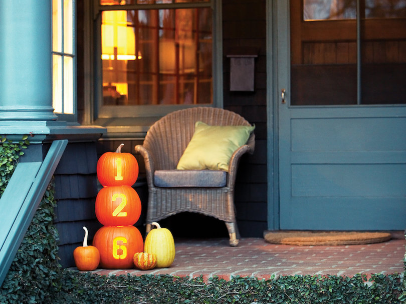 House Number Pumpkin Carving Ideas