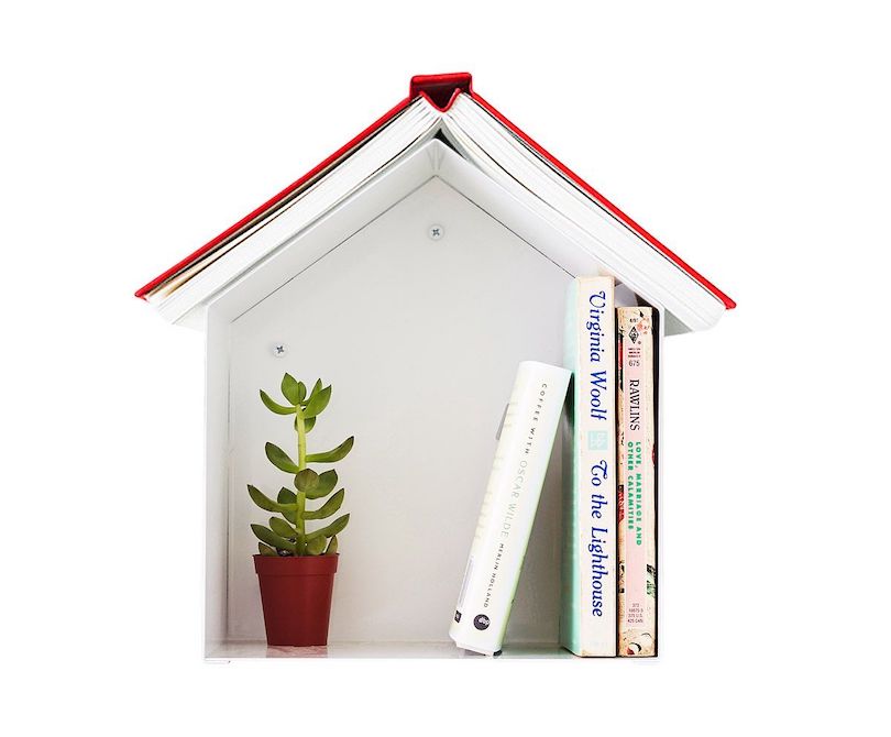 Birdhouse Bookshelf