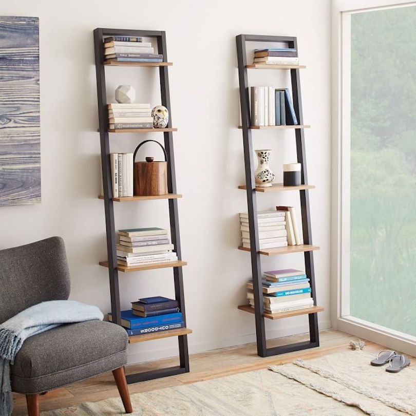 Ladder Bookshelf Designs