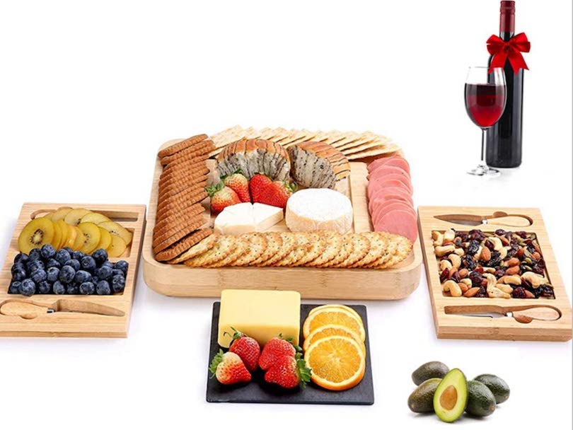 Wooden Serving Board for Foods - Thanksgiving Gifts For Employees