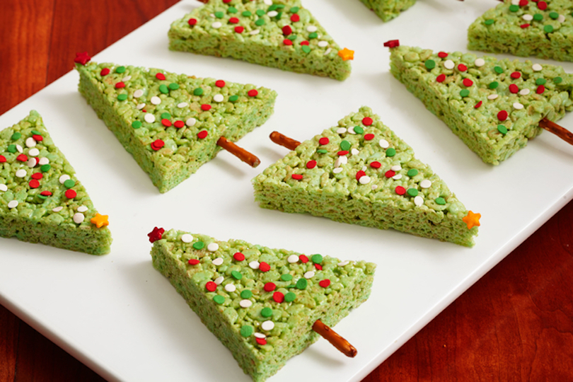 Christmas Rice Krispie Treats