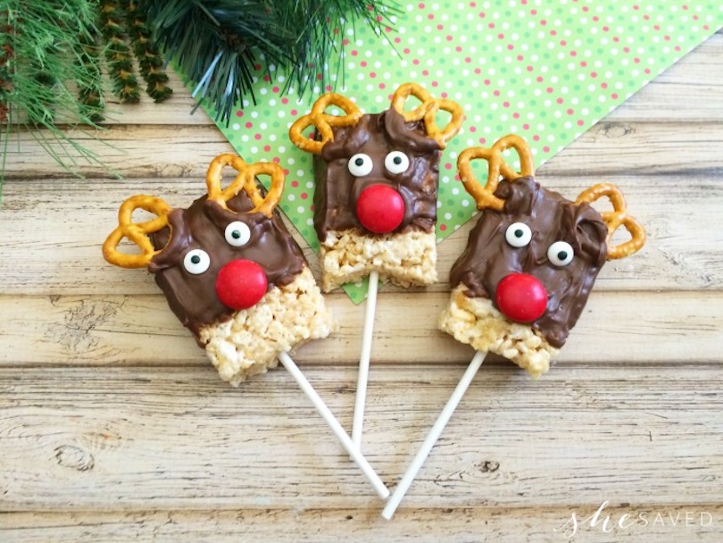 Christmas Rice Krispie Treats