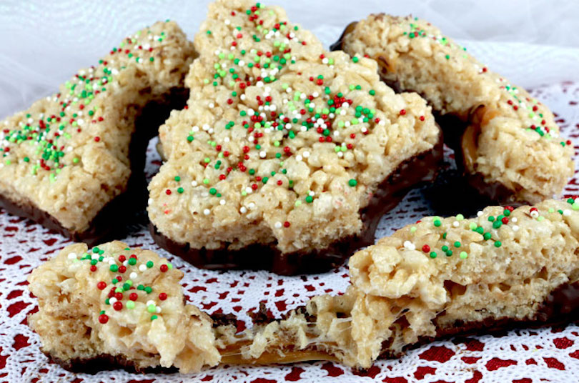 Christmas Rice Krispie Treats For Fun Festive Cheer