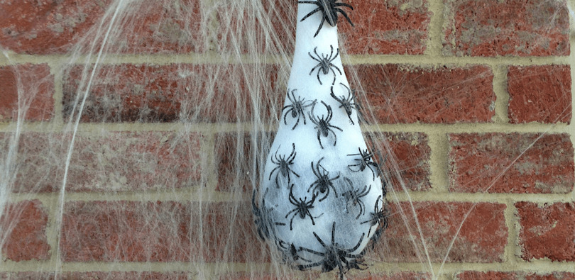Spider Egg Sacs - Halloween Bathroom Decorations