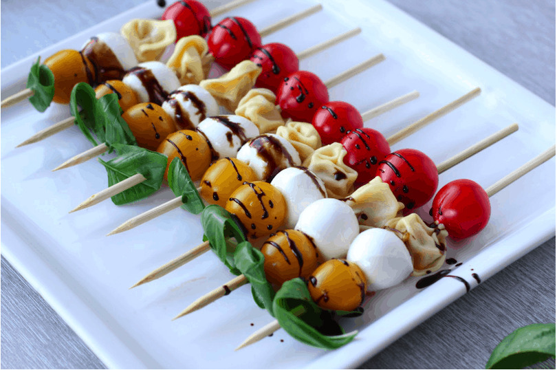 Antipasto Skewers - Christmas Party Food Ideas